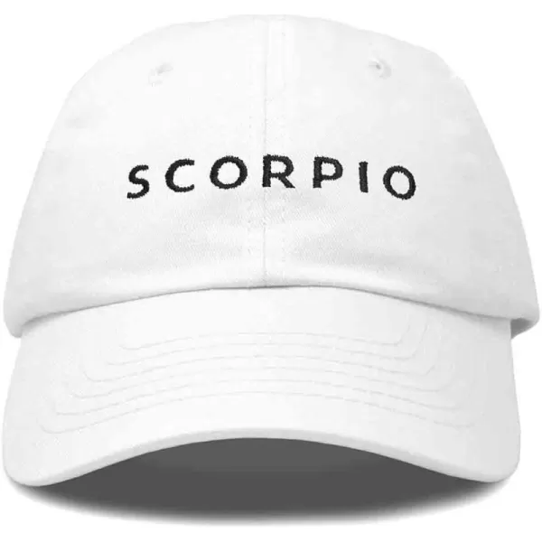 DALIX Scorpio Dad Hat Embroidered Zodiac Astrology Cotton Baseball Cap