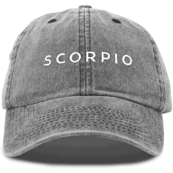 DALIX Scorpio Dad Hat Embroidered Zodiac Astrology Cotton Baseball Cap