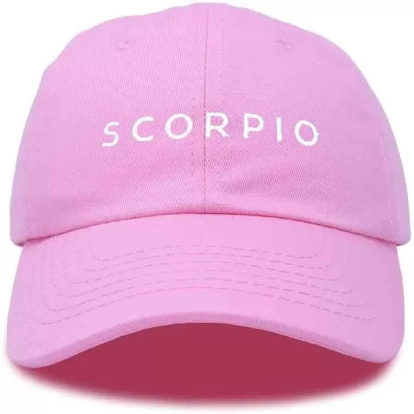 DALIX Scorpio Dad Hat Embroidered Zodiac Astrology Cotton Baseball Cap