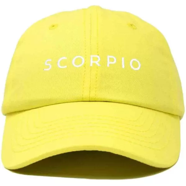 DALIX Scorpio Dad Hat Embroidered Zodiac Astrology Cotton Baseball Cap