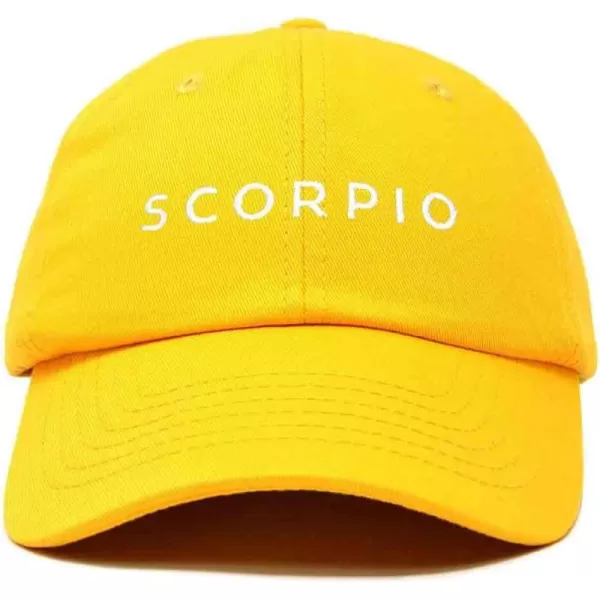 DALIX Scorpio Dad Hat Embroidered Zodiac Astrology Cotton Baseball Cap