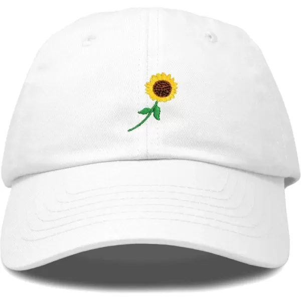 DALIX Sunflower Hat Womens Floral Baseball Cap