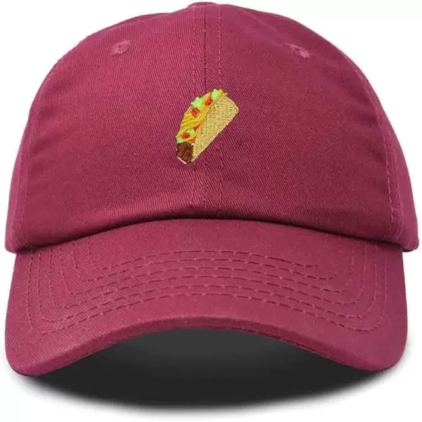 DALIX Taco Embroidered Dad Cap Cotton Baseball Hat Women