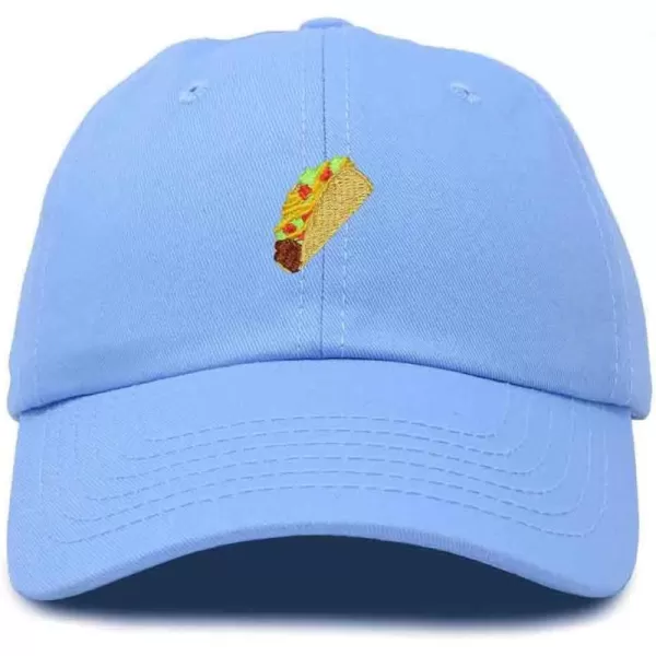 DALIX Taco Embroidered Dad Cap Cotton Baseball Hat Women