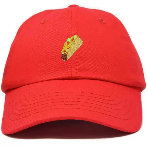 DALIX Taco Embroidered Dad Cap Cotton Baseball Hat Women