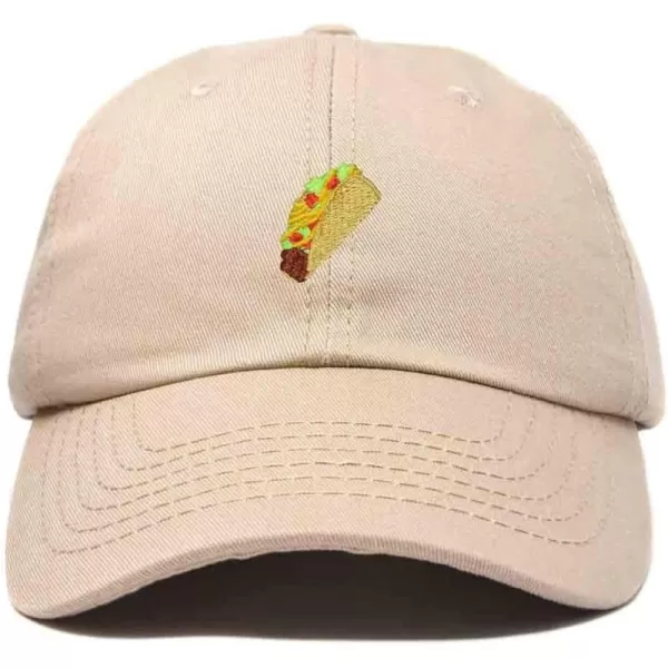 DALIX Taco Embroidered Dad Cap Cotton Baseball Hat Women