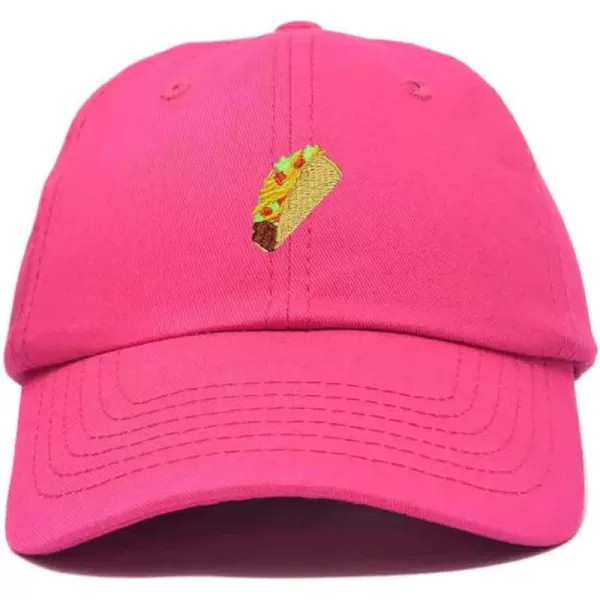 DALIX Taco Embroidered Dad Cap Cotton Baseball Hat Women