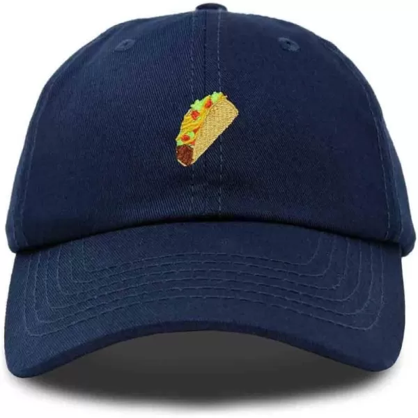 DALIX Taco Embroidered Dad Cap Cotton Baseball Hat Women