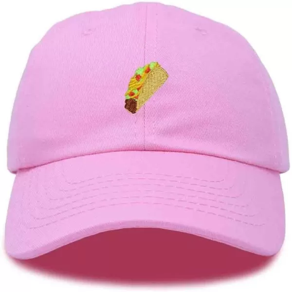 DALIX Taco Embroidered Dad Cap Cotton Baseball Hat Women