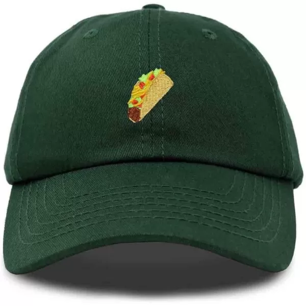 DALIX Taco Embroidered Dad Cap Cotton Baseball Hat Women