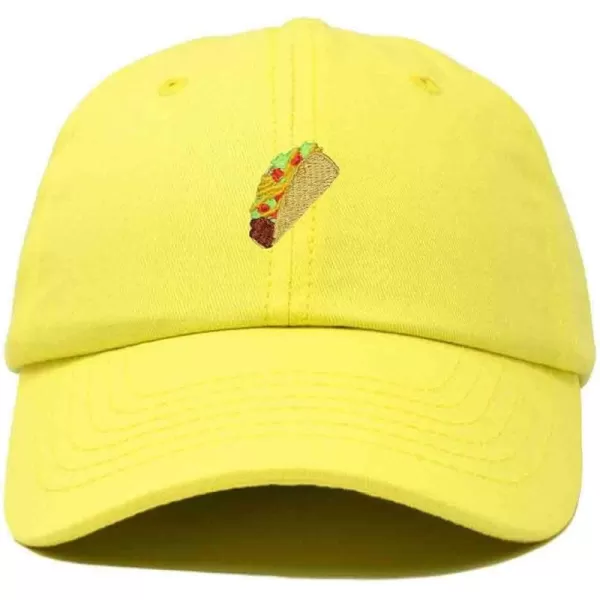 DALIX Taco Embroidered Dad Cap Cotton Baseball Hat Women