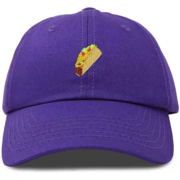 DALIX Taco Embroidered Dad Cap Cotton Baseball Hat Women