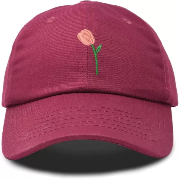 DALIX Tulip Hat Womens Floral Collection Baseball Cap