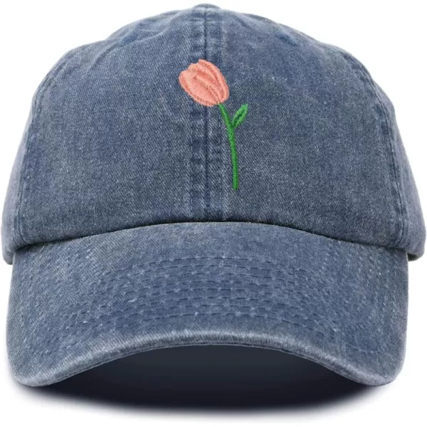 DALIX Tulip Hat Womens Floral Collection Baseball Cap