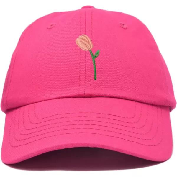 DALIX Tulip Hat Womens Floral Collection Baseball Cap