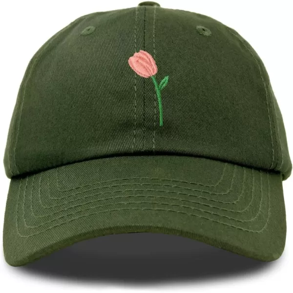 DALIX Tulip Hat Womens Floral Collection Baseball Cap