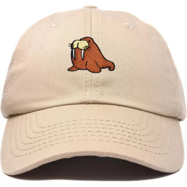 DALIX Walrus Embroidery Dad Hat Baseball Cap Mens Womens
