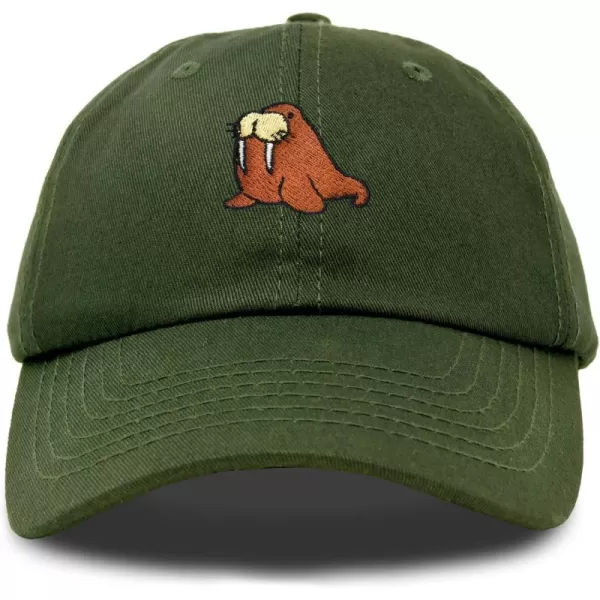 DALIX Walrus Embroidery Dad Hat Baseball Cap Mens Womens