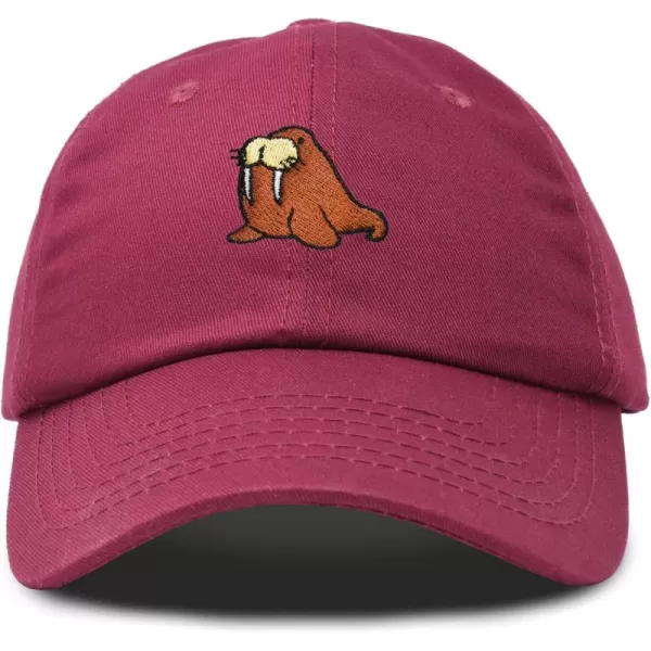 DALIX Walrus Embroidery Dad Hat Baseball Cap Mens Womens