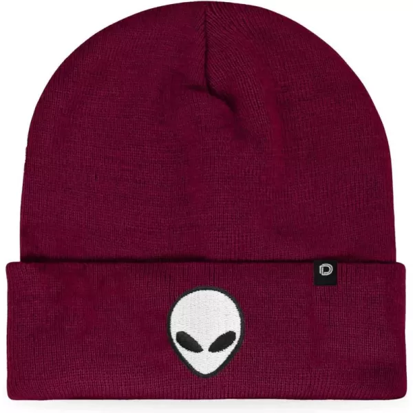 DALIX Winter Cap E.T. Alien Beanie Embroidered Hat