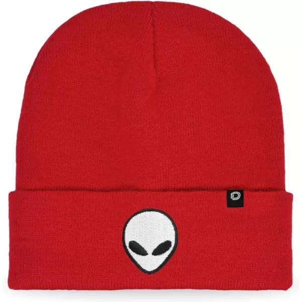 DALIX Winter Cap E.T. Alien Beanie Embroidered Hat