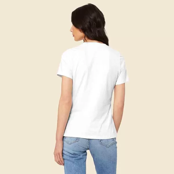 DALIX Heartly Ghost Embroidered Soft Cotton Short Sleeve T Shirt Womens