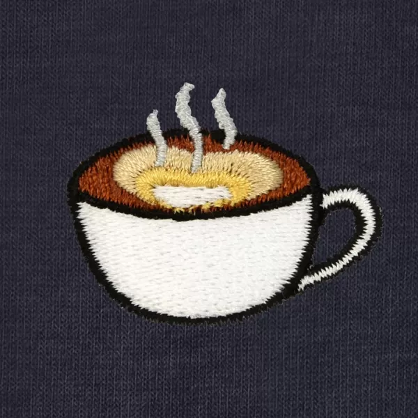 DALIX Cappuccino Embroidered Cropped Flowy Soft Cotton Short Sleeve T Shirt Womens
