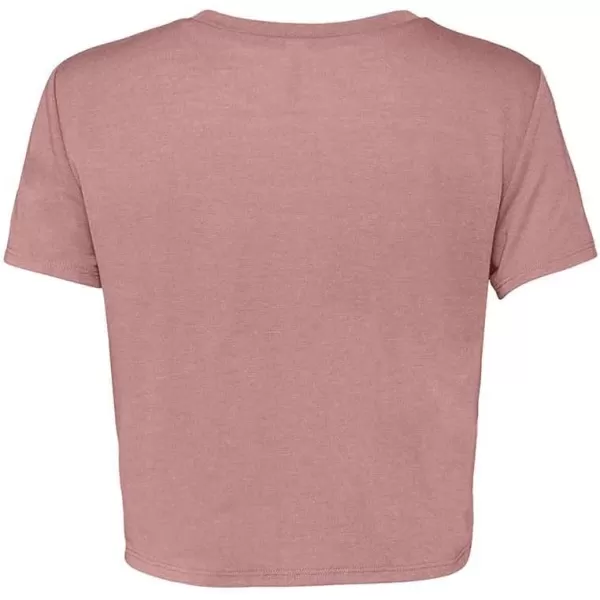 DALIX Cappuccino Embroidered Cropped Flowy Soft Cotton Short Sleeve T Shirt Womens