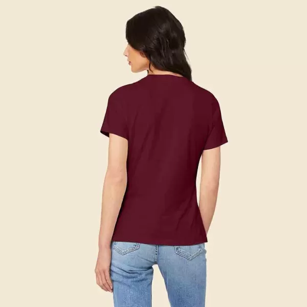 DALIX Ghost Embroidered Soft Cotton Short Sleeve T Shirt Womens