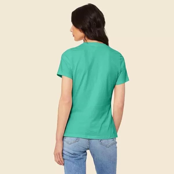 DALIX Ghost Embroidered Soft Cotton Short Sleeve T Shirt Womens