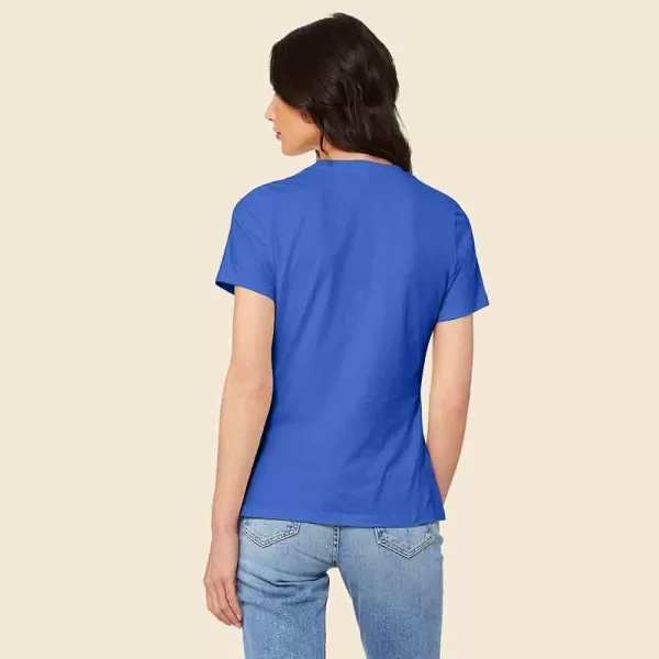 DALIX Ghost Embroidered Soft Cotton Short Sleeve T Shirt Womens