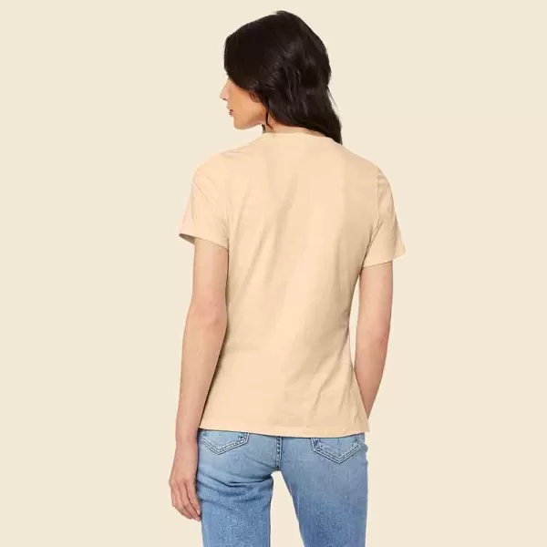 DALIX Smile Face Embroidered Soft Cotton Short Sleeve T Shirt Womens