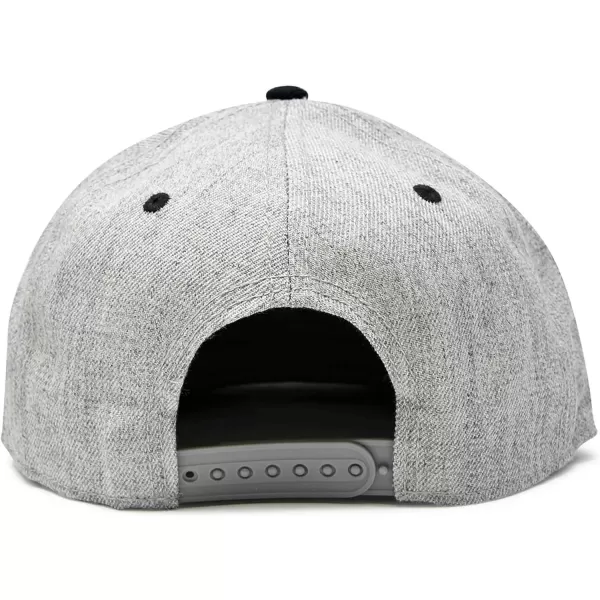 DALIX Alien Snapback Flat Bill Baseball Hat Embroidered Cap Mens
