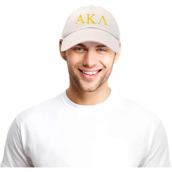 DALIX Alpha Kappa Lambda Fraternity Greek Letters Ball Cap Embroidered Hat