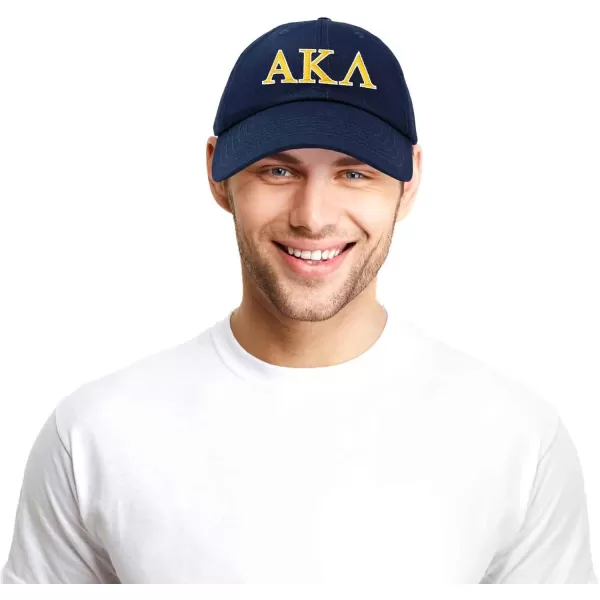 DALIX Alpha Kappa Lambda Fraternity Greek Letters Ball Cap Embroidered Hat