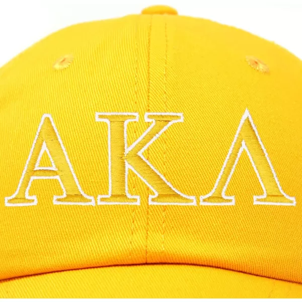 DALIX Alpha Kappa Lambda Fraternity Greek Letters Ball Cap Embroidered Hat