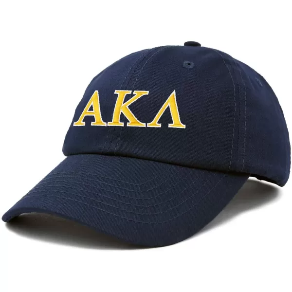 DALIX Alpha Kappa Lambda Fraternity Greek Letters Ball Cap Embroidered Hat