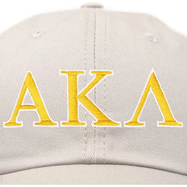 DALIX Alpha Kappa Lambda Fraternity Greek Letters Ball Cap Embroidered Hat
