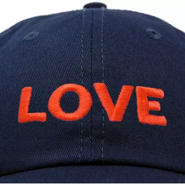 DALIX Custom Embroidered Hats Dad Caps Love Stitched Logo Hat