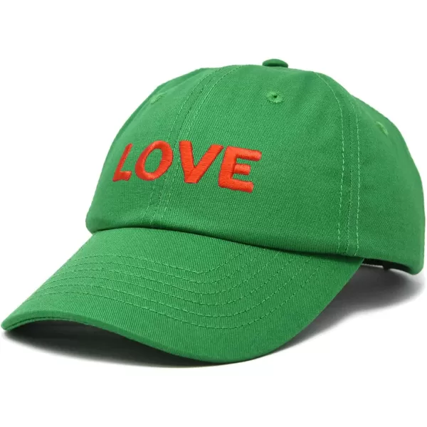 DALIX Custom Embroidered Hats Dad Caps Love Stitched Logo Hat