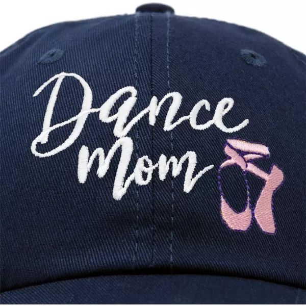 DALIX Dance Mom Hat Support Daughter Embroidered Cotton Cap