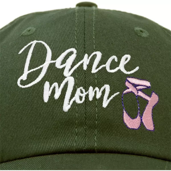 DALIX Dance Mom Hat Support Daughter Embroidered Cotton Cap