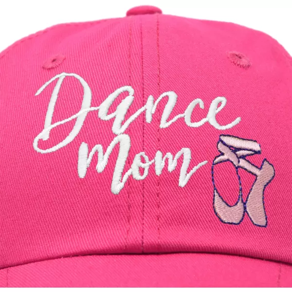 DALIX Dance Mom Hat Support Daughter Embroidered Cotton Cap