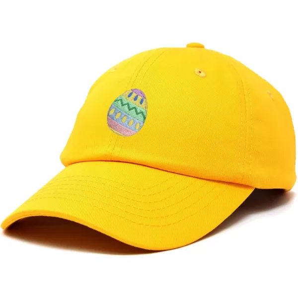 DALIX Elegant Colorful Egg Easter Hat Womens Embroidered Baseball Cap