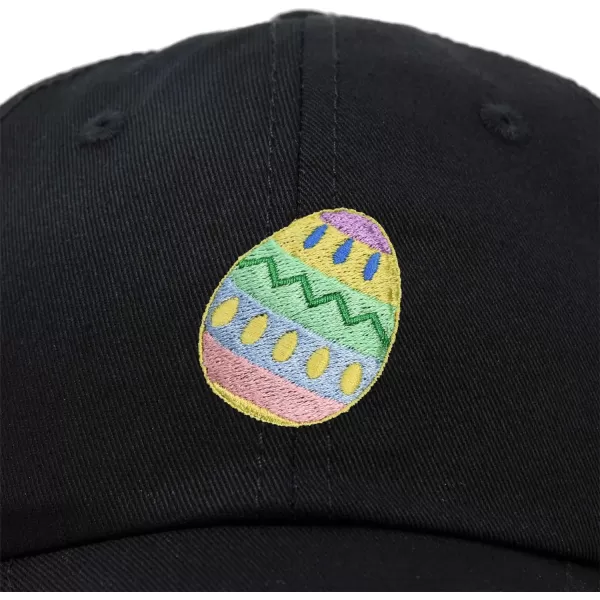 DALIX Elegant Colorful Egg Easter Hat Womens Embroidered Baseball Cap