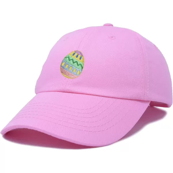 DALIX Elegant Colorful Egg Easter Hat Womens Embroidered Baseball Cap