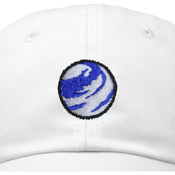 DALIX Embroidered Earth Baseball Cap Cotton Dad Hat Men