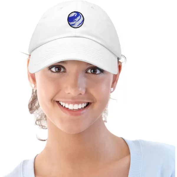 DALIX Embroidered Earth Baseball Cap Cotton Dad Hat Men