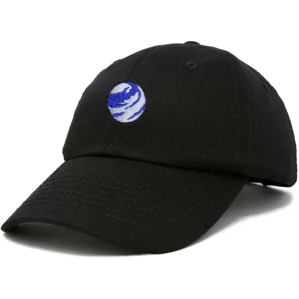 DALIX Embroidered Earth Baseball Cap Cotton Dad Hat Men