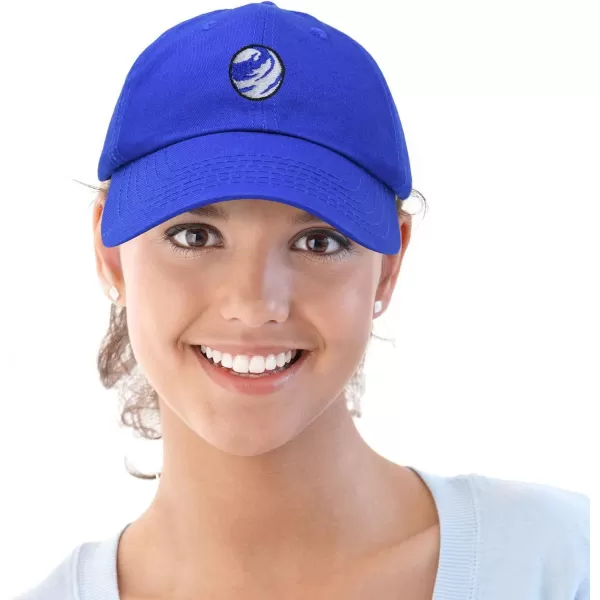 DALIX Embroidered Earth Baseball Cap Cotton Dad Hat Men